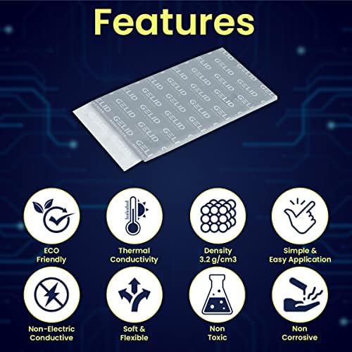 GP-Extreme 12W Thermal Pad, 80 x 40 x 2.5 mm